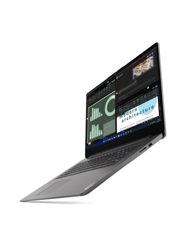 Lenovo V17 G4 Iru I7-13620H 17.3" Fhd Ips 300Nits Ag 16Gb Ddr4 3200 Ssd512 Intel Uhd Graphics 45Wh Cam720P W11Pro Iron Grey 3Y O