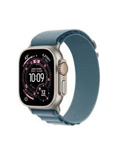 Apple Watch Ultra 3 Gps + Cellular 49Mm Natural Titanium Case With Light Blue Alpine Loop - Medium