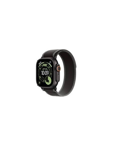 Apple Watch Ultra 3 Gps + Cellular 49Mm Black Titanium Case With Black/Charcoal Trail Loop - M/L
