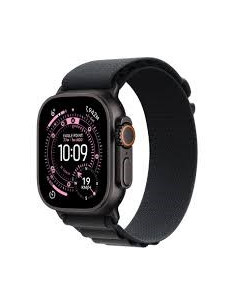 Apple Watch Ultra 3 Gps + Cellular 49Mm Black Titanium Case With Black Alpine Loop - Medium