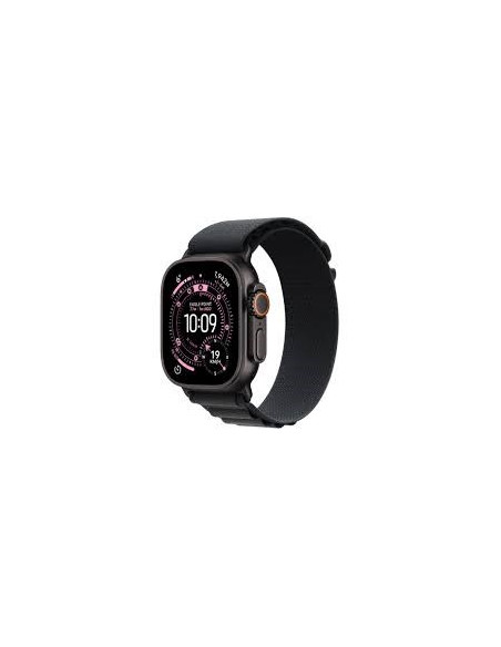 Apple Watch Ultra 3 Gps + Cellular 49Mm Black Titanium Case With Black Alpine Loop - Medium