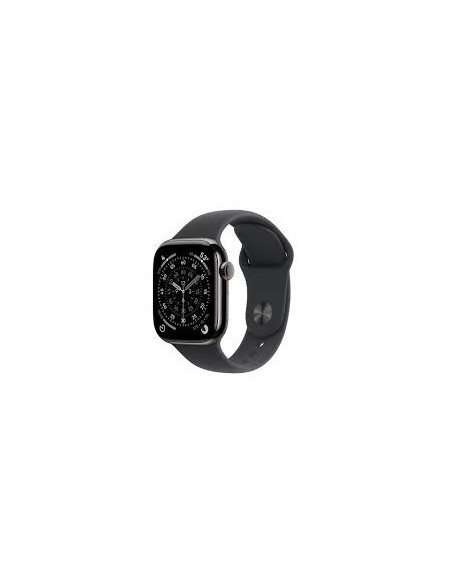 Zegarek Apple Watch Series 11 Gps + Cellular 42Mm, Slate Titanium Case Z Black Sport Band - S/M