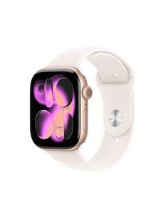 Apple Watch Series 11 Gps + Cellular 46Mm Rose Gold Aluminium Case With Light Blush Sport Band - M/L