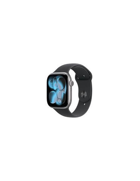 Apple Watch Series 11 Gps + Cellular 46Mm Space Grey Aluminium Case With Black Sport Band - M/L