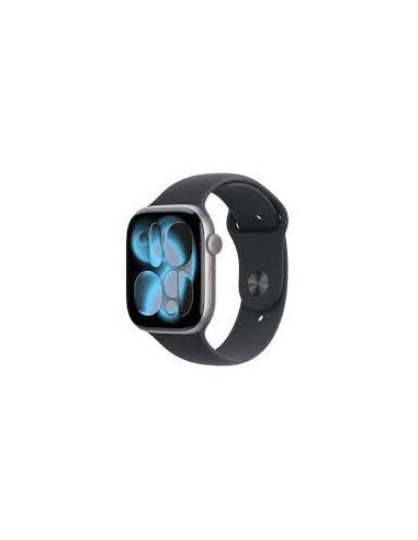 Apple Watch Series 11 Gps 46Mm Space Grey Aluminium Case With Black Sport Band - M/L