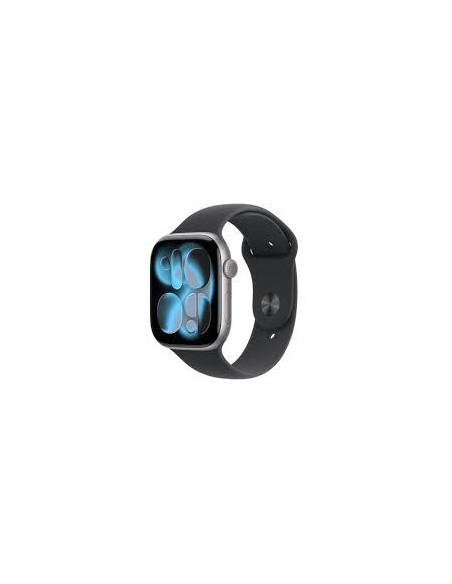 Apple Watch Series 11 Gps 46Mm Space Grey Aluminium Case With Black Sport Band - M/L