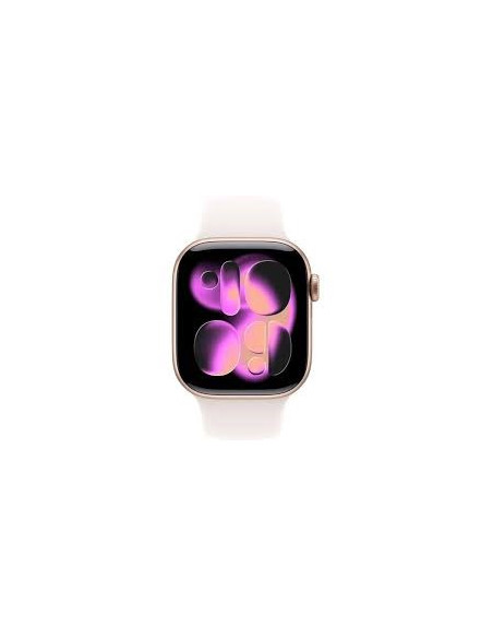Zegarek Apple Watch Series 11 Gps 42Mm Rose Gold Aluminium Z Blush Sport Band - S/M