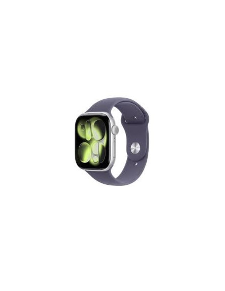 Apple Watch Series 11 Gps 42Mm Silver Aluminium Case With Purple Fog Sport Band - S/M