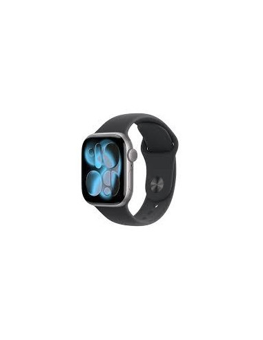 Zegarek Apple Watch Series 11 Gps 42Mm Grey Aluminium Z Czarnym Paskiem S/M