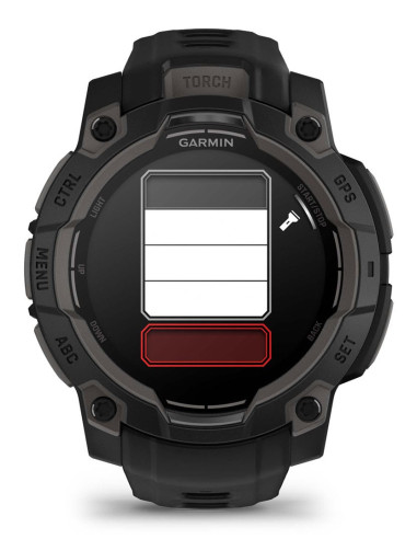 Zegarek Sportowy Garmin Instinct 3 Amoled 45Mm Czarny