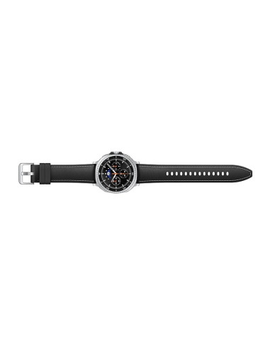 Samsung Galaxy Watch 8 Classic 3,3 Cm (1.3") Amoled 46 Mm Cyfrowy 438 X 438 Px Ekran Dotykowy 4G Srebrny Wi-Fi Gps