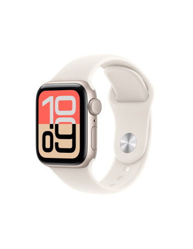 Apple Watch Se (3Nd Generation) Oled 40Mm Cyfrowy 324X394Px Ekran Dotykowy Beżowy Wi-Fi Gps