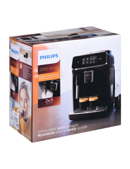Ekspres Ciśnieniowy Philips Ep2220/10 (230W  Kolor Czarny)