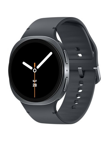 Samsung Galaxy Watch 8 3,81 Cm (1.5") Amoled 44 Mm Cyfrowy 480 X 480 Px Ekran Dotykowy Grafitowy Wi-Fi Gps