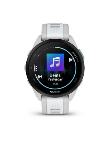 Zegarek Sportowy Garmin Forerunner 165 Music Amoled 43Mm Mist Grey Whitestone