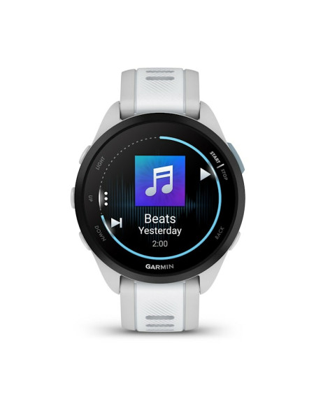 Zegarek Sportowy Garmin Forerunner 165 Music Amoled 43Mm Mist Grey Whitestone