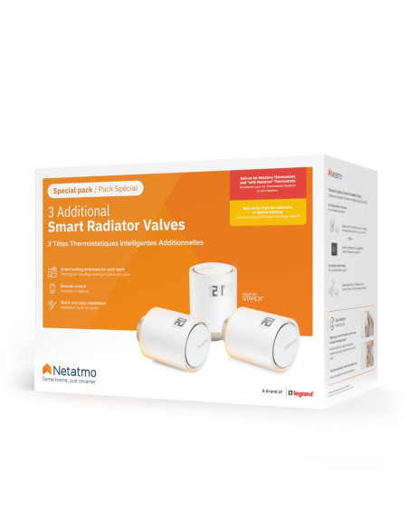 Netatmo Smart Radiator Valves - Zawory Grzejnikowe