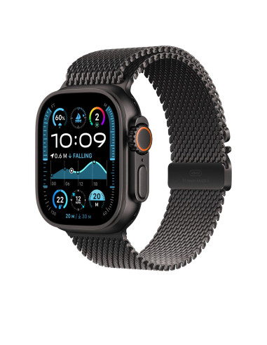 Bransoleta Apple Watch Milanese Do Watch Ultra 49Mm Titan Schwarz (S)