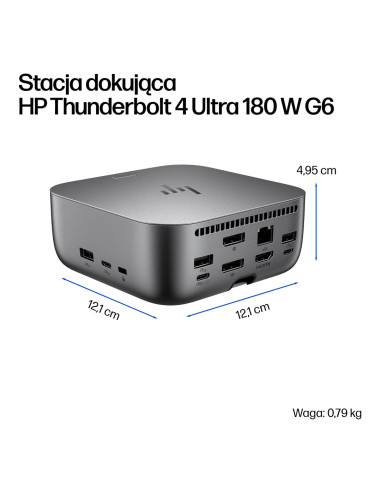 Stacja Dokująca Hp Thunderbolt 4 Ultra 180W G6 Dock (Repack) 2Y