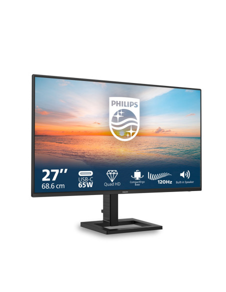 Monitor Philips Led Qhd 27" E-Line 27E1N1600Ae/00 100Hz
