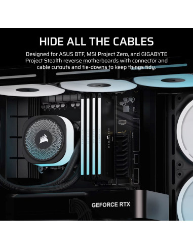 Obudowa Corsair Frame 4500X Lx-R Rgb Tempered Glass Mid-Tower, Black