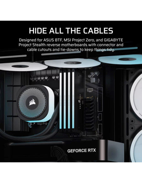 Obudowa Corsair Frame 4500X Lx-R Rgb Tempered Glass Mid-Tower, Black