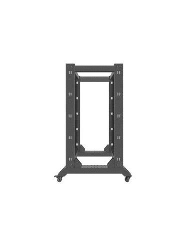 Lanberg Stojak Rack 22U 600X800 (Czarny Ral9004)