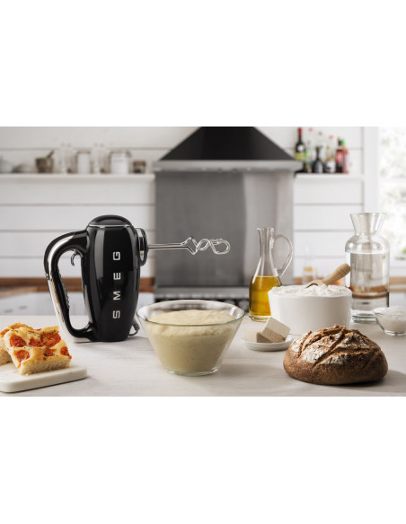 Mikser Ręczny Smeg Hmf01Bleu W Stylu Retro Z Lat 50.