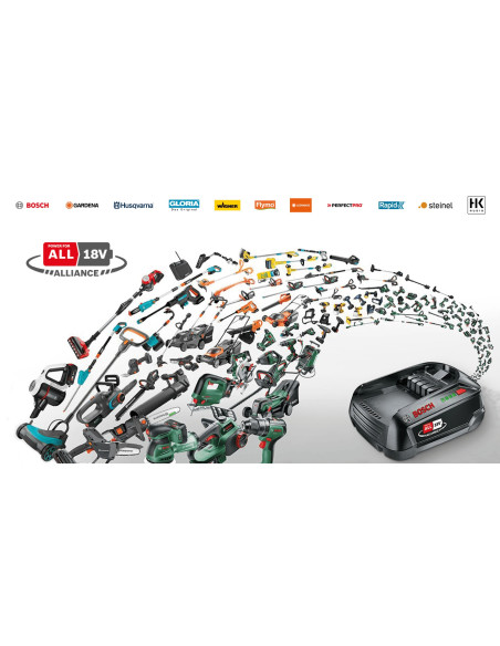 Bosch Advancedshear 18V-10 Akumulatorowe Nożyce Do Trawy 10 Cm Litowo-Jonowa (Li-Ion) Czarny, Zielony