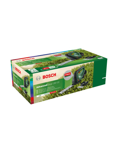 Bosch Advancedshear 18V-10 Akumulatorowe Nożyce Do Trawy 10 Cm Litowo-Jonowa (Li-Ion) Czarny, Zielony