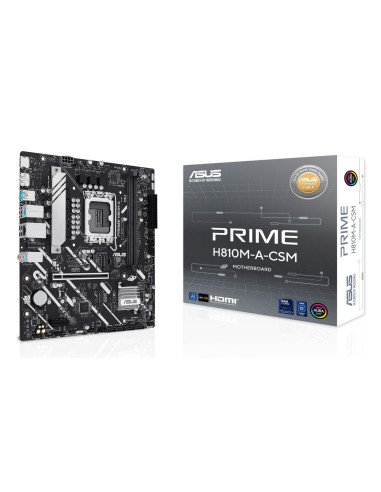 Asus Prime H810M-A-Csm Intel H810 Lga 1851 (Socket V1) Micro Atx