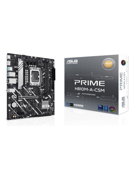 Asus Prime H810M-A-Csm Intel H810 Lga 1851 (Socket V1) Micro Atx