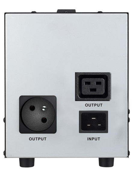 Powerwalker Avr 3000 Siv Fr Regulator Napięcia 1 X Gniazdo Sieciowe 110-280 V Czarny