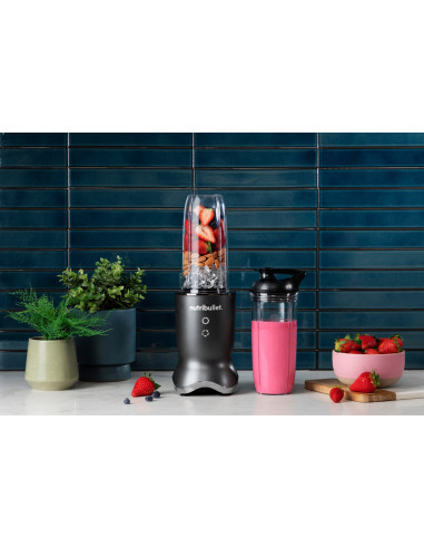 Nutribullet Nb1206Dgcc Blender 0,9 L Blender Stołowy 1200 W Czarny, Przezroczysty