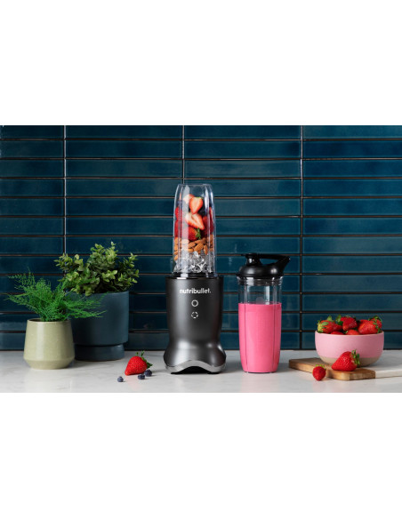 Nutribullet Nb1206Dgcc Blender 0,9 L Blender Stołowy 1200 W Czarny, Przezroczysty