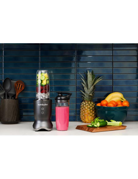 Nutribullet Nb1206Dgcc Blender 0,9 L Blender Stołowy 1200 W Czarny, Przezroczysty