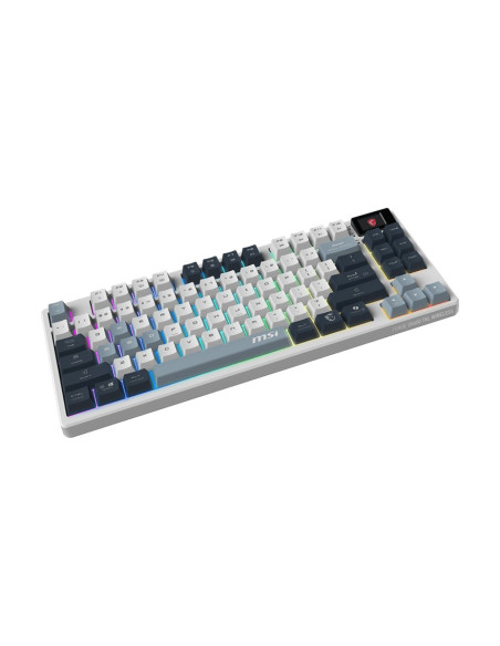 Klawiatura Do Gier Msi Forge Gk600 Tkl Wireless Sky Bezprzewodowa
