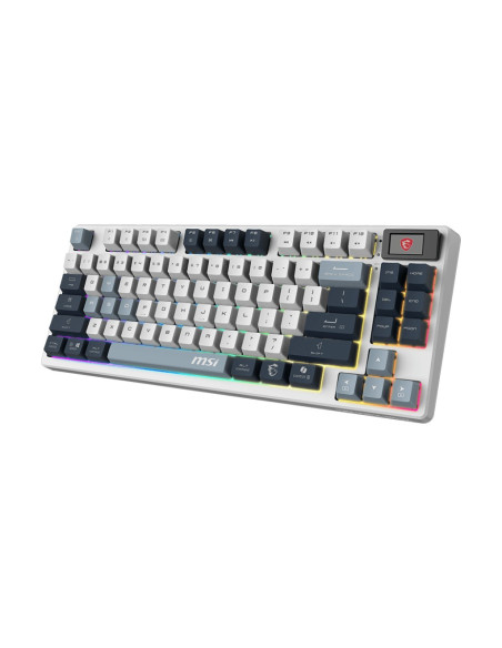 Klawiatura Do Gier Msi Forge Gk600 Tkl Wireless Sky Bezprzewodowa
