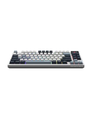 Klawiatura Do Gier Msi Forge Gk600 Tkl Wireless Sky Bezprzewodowa