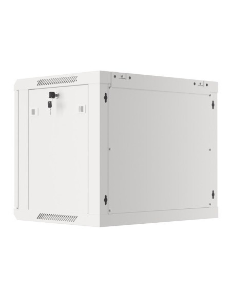 Lanberg Szafa Instalacyjna Wisząca 19'' 9U 600X450Mm Szara (Drzwi Szklane)