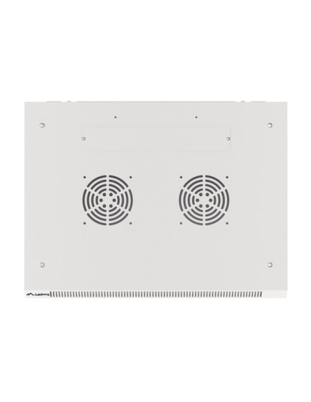 Lanberg Szafa Instalacyjna Wisząca 19'' 9U 600X450Mm Szara (Drzwi Szklane)