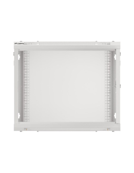Lanberg Szafa Instalacyjna Wisząca 19'' 9U 600X450Mm Szara (Drzwi Szklane)