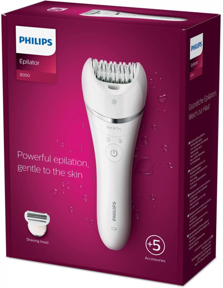Philips Depilator Do Nóg I Ciała Do Użytku Na Sucho I Na Mokro