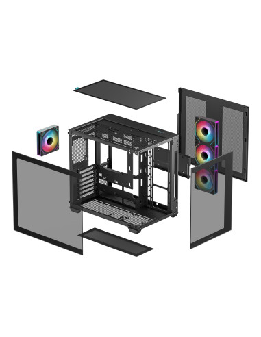 Deepcool Cg530 4F Midi Tower Czarny