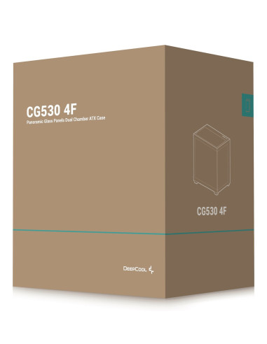 Deepcool Cg530 4F Midi Tower Czarny