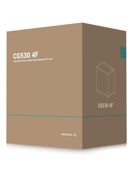 Deepcool Cg530 4F Midi Tower Czarny