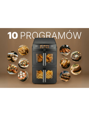 Promis Frytownica Beztłuszczowa Pionowa Podwójna 1
