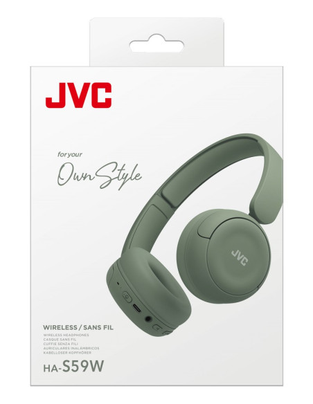 Słuchawki Bt Jvc Has-59Wgu Zielone