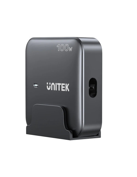 Unitek Ładowarka Biurkowa Gan 100W 2Xusb-A 2Xusb-C Czarna