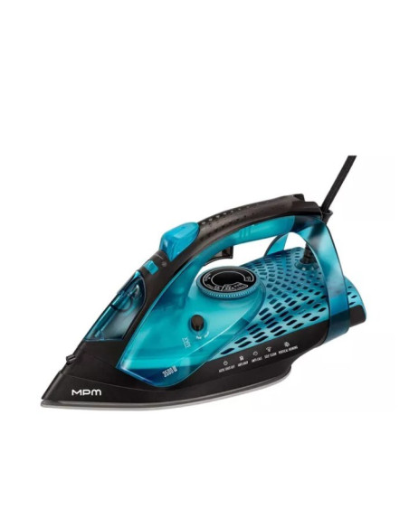 Żelazko Parowe Ze Stopą Ceramiczną, Moc Max 3500W, Uderzenie Pary Do 190 G/Min., Auto Shut-Off, Mpm Mze-29